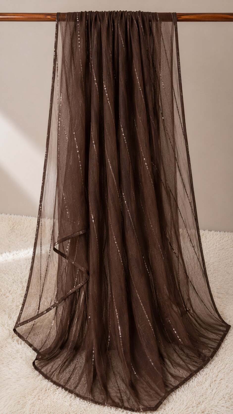 Chiffon Sequence Dupatta