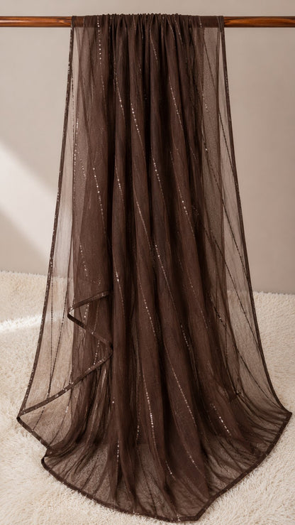 Chiffon Sequence Dupatta