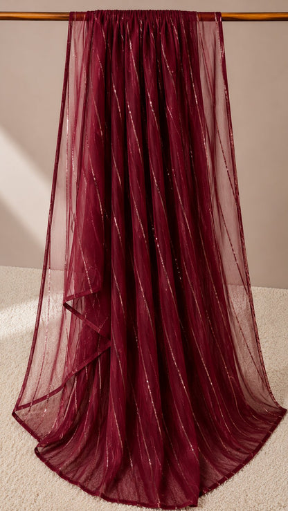 Chiffon Sequence Dupatta