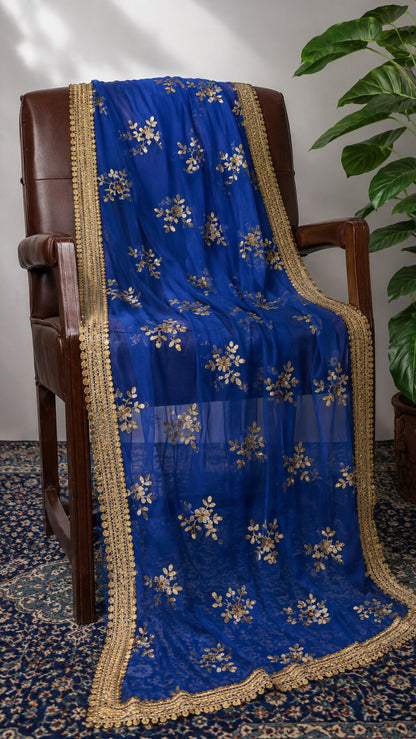 Fancy Rose Embroidery Dupatta