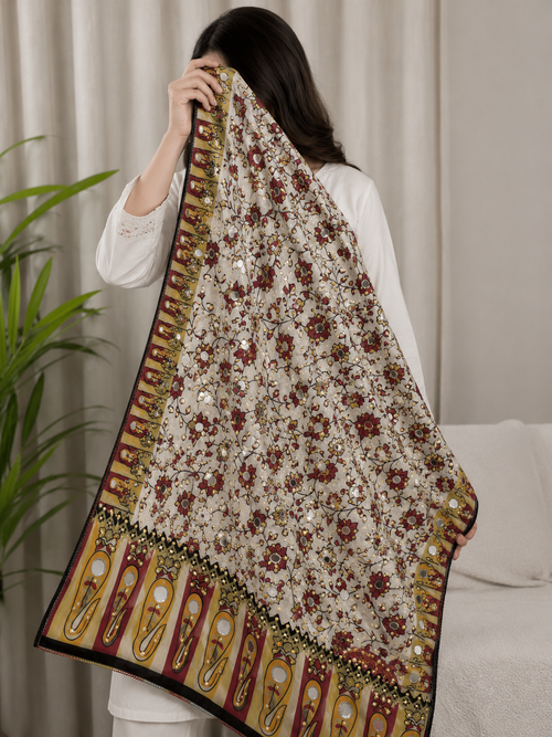 Shemoz Silk Dupatta