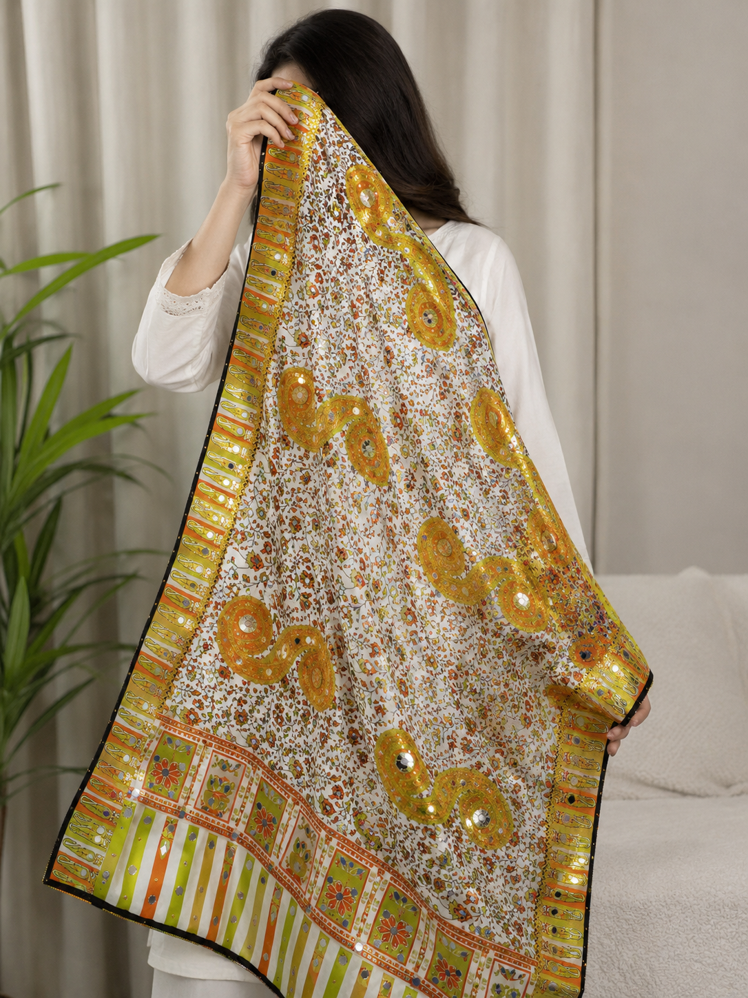 Shemoz Silk Dupatta