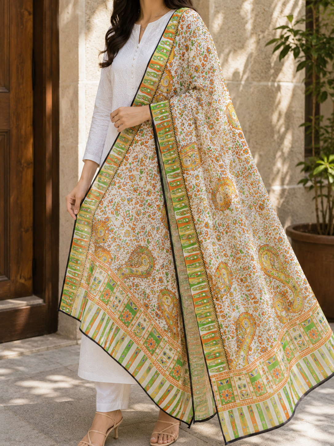 Shemoz Silk Dupatta
