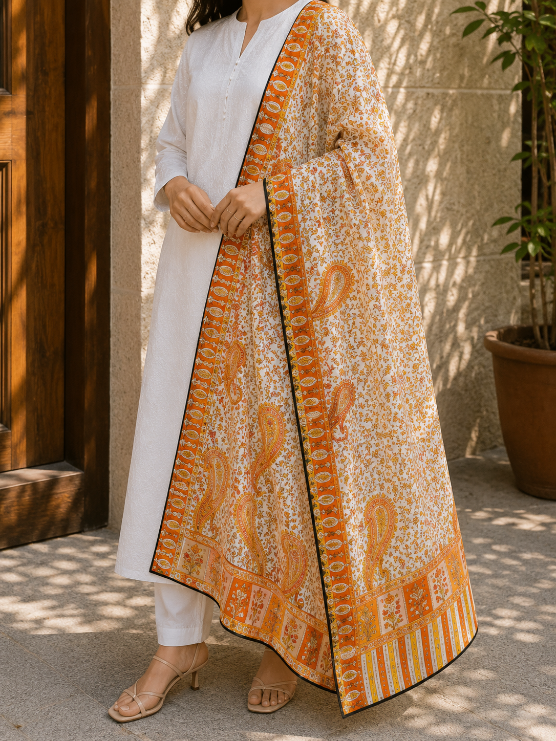 Shemoz Silk Dupatta