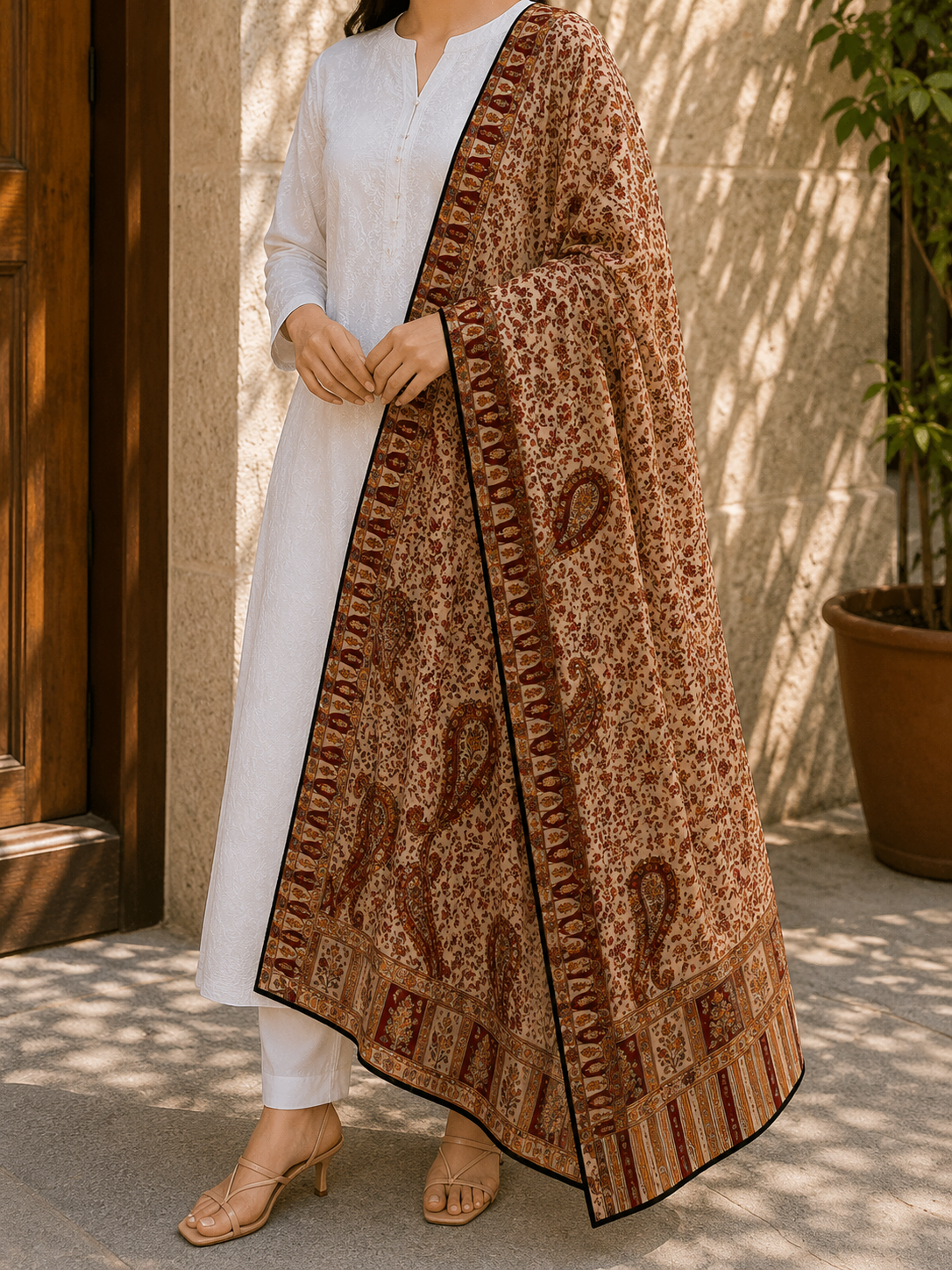Shemoz Silk Dupatta
