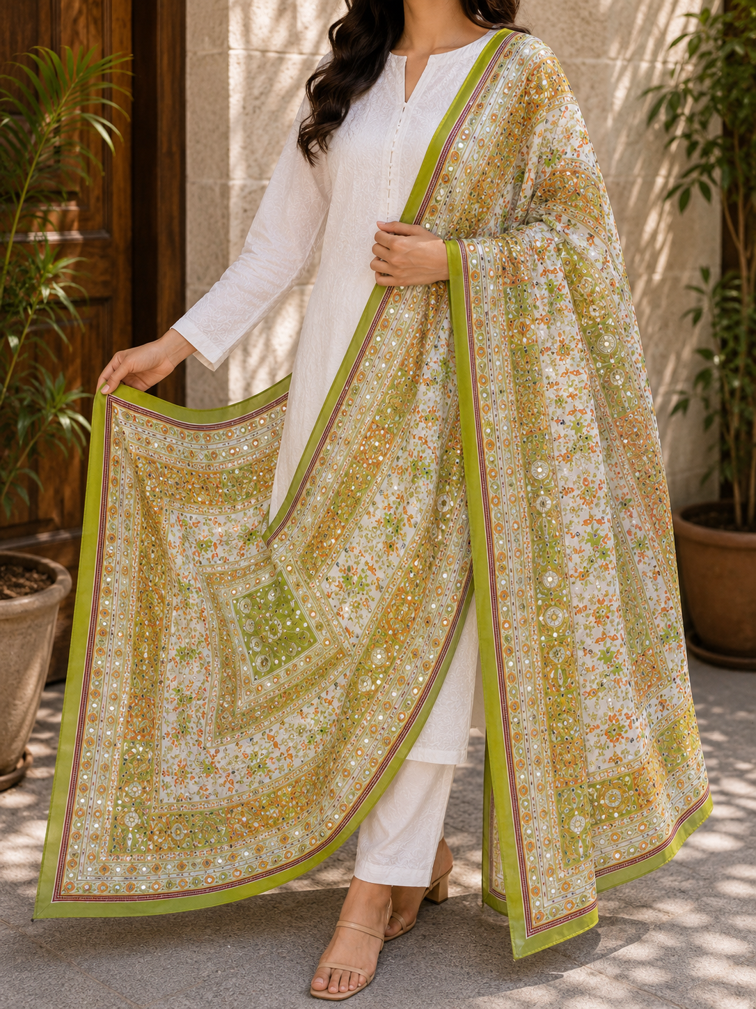 Shemoz Silk dupatta