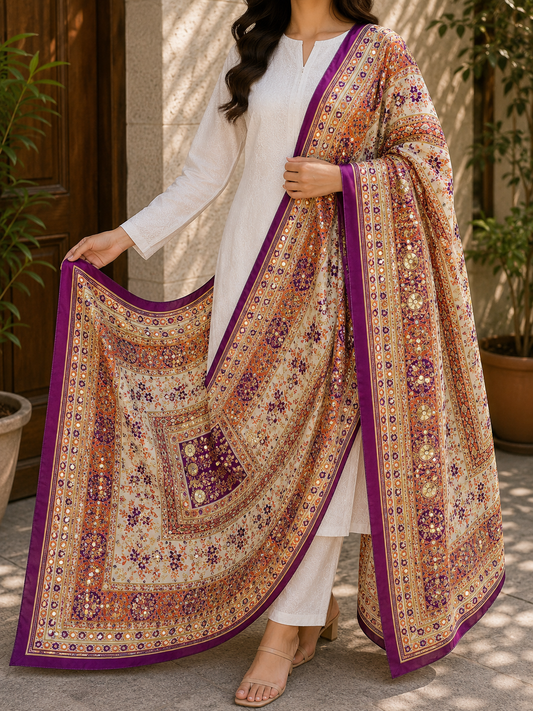 Shemoz Silk dupatta