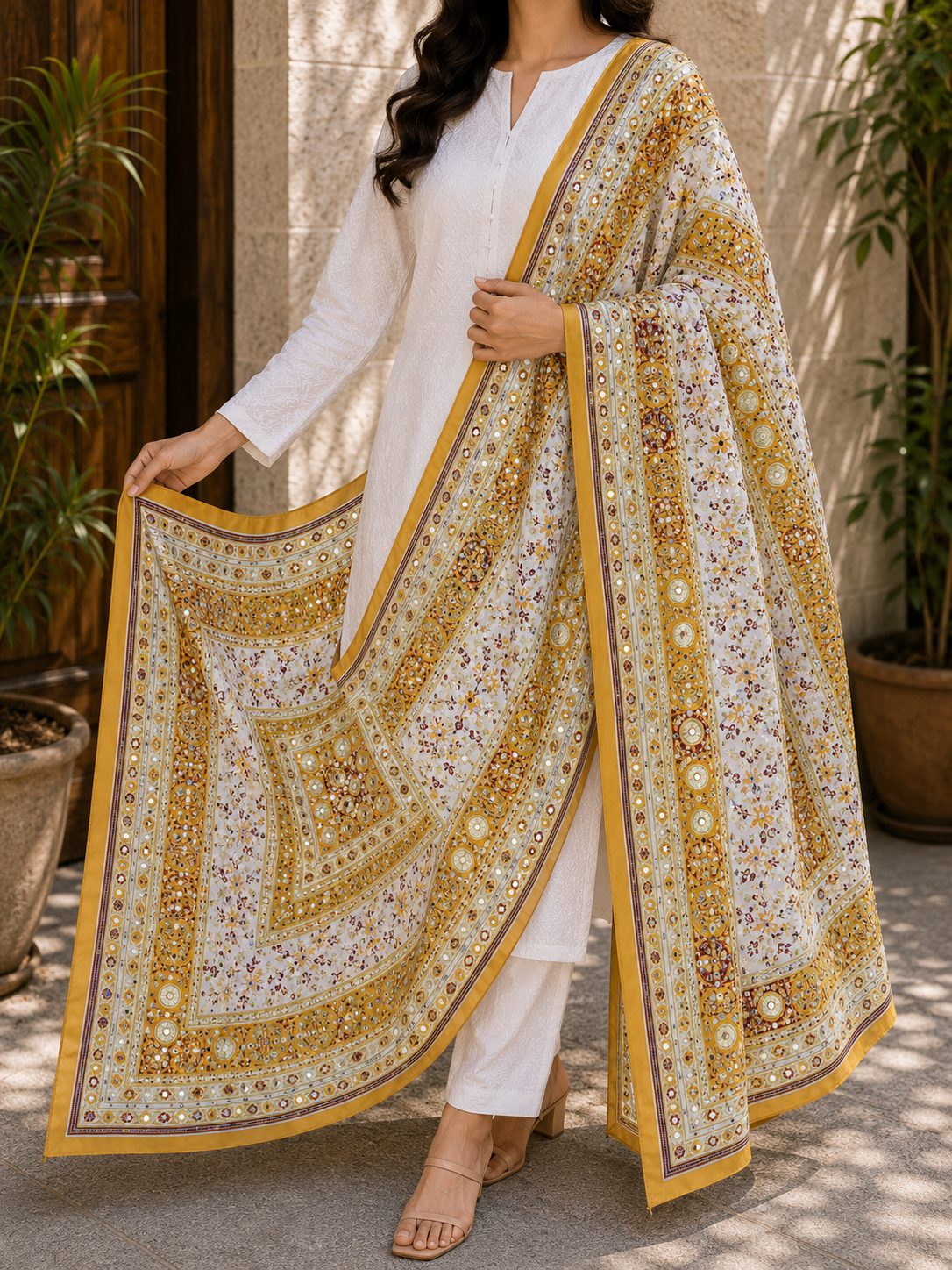 Shemoz Silk dupatta