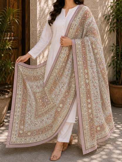 Shemoz Silk dupatta