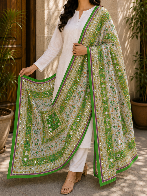 Shemoz Silk dupatta