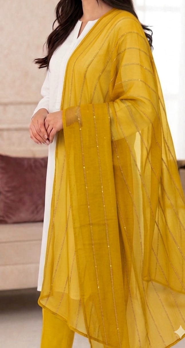 Chiffon Sequence Dupatta