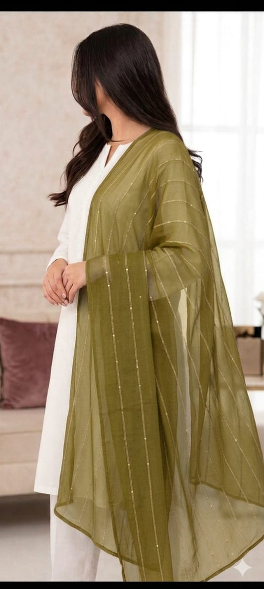 Chiffon Sequence Dupatta