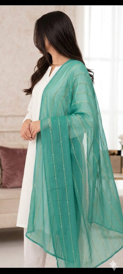 Chiffon Sequence Dupatta