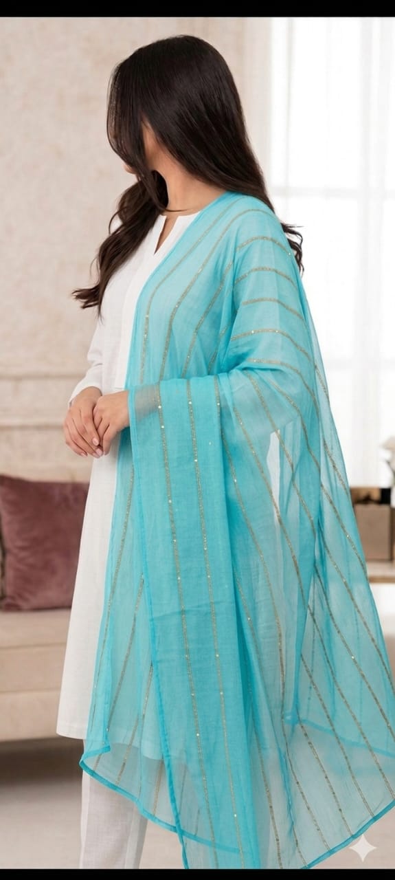 Chiffon Sequence Dupatta