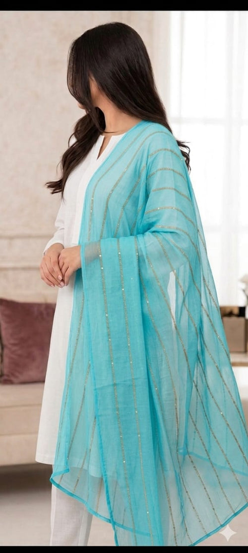 Chiffon Sequence Dupatta