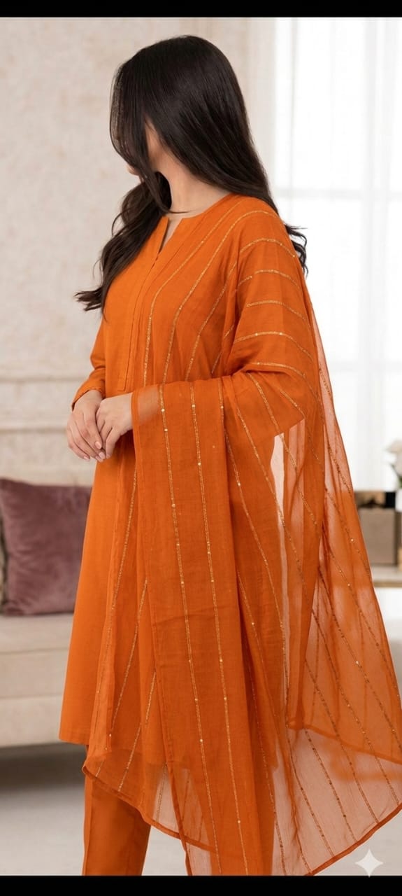 Chiffon Sequence Dupatta