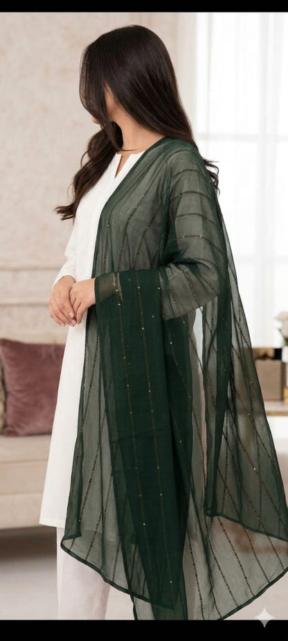 Chiffon Sequence Dupatta
