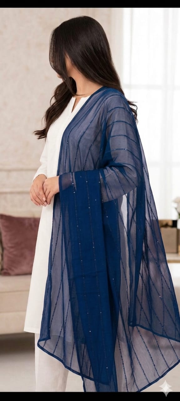 Chiffon Sequence Dupatta