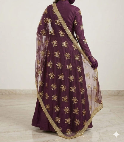 Fancy Rose Embroidery Dupatta
