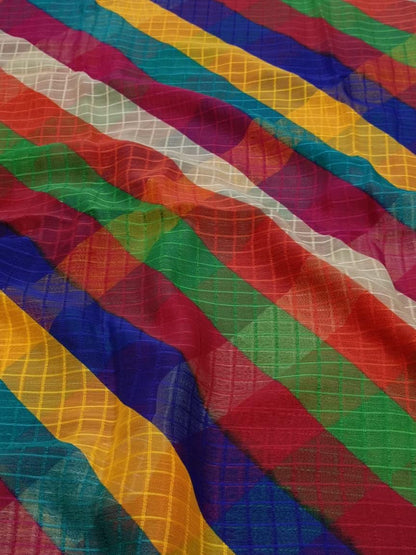 Multi Chiffon Printed Dupatta